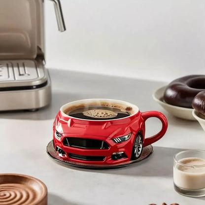 Durable Car Shaped Mugs Coffee – Creative Handcrafted Tea Cup for Home & Office