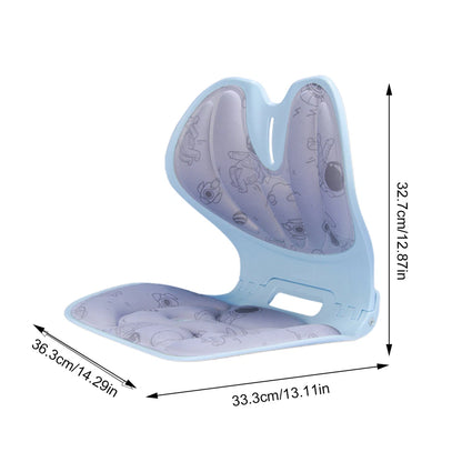 Foldable Back Support Pillow – Lumbar Cushion for Office Seating