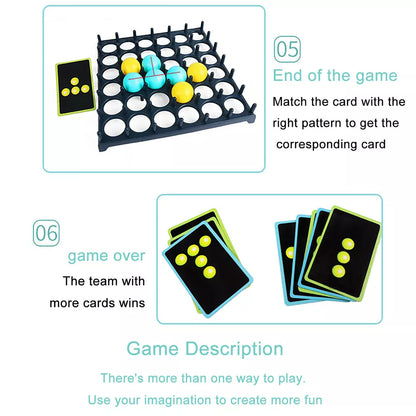 Jumping Ball Table Games 1 Set Bounce Off Game Activate Ball Game for Kid