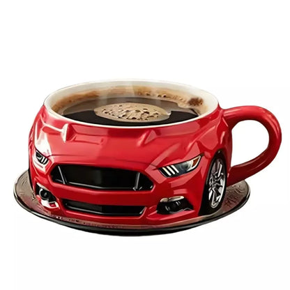 Durable Car Shaped Mugs Coffee – Creative Handcrafted Tea Cup for Home & Office