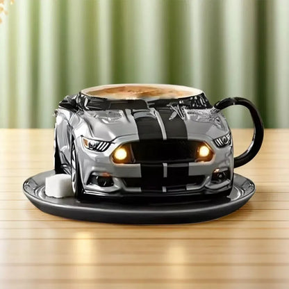 Durable Car Shaped Mugs Coffee – Creative Handcrafted Tea Cup for Home & Office