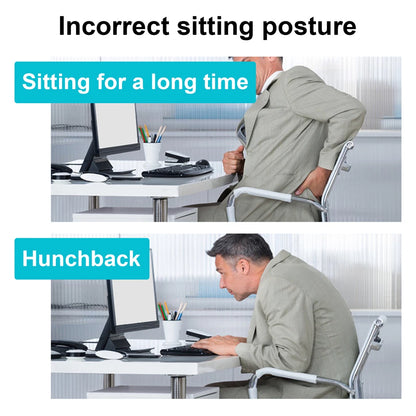 Foldable Back Support Pillow – Lumbar Cushion for Office Seating