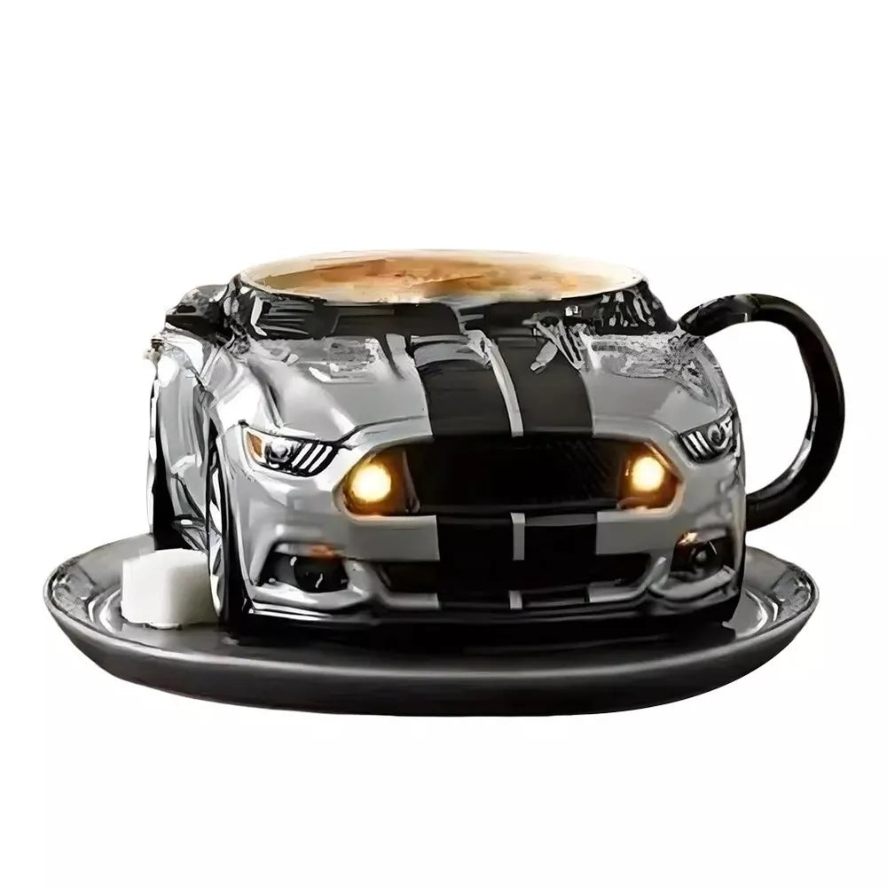 Durable Car Shaped Mugs Coffee – Creative Handcrafted Tea Cup for Home & Office