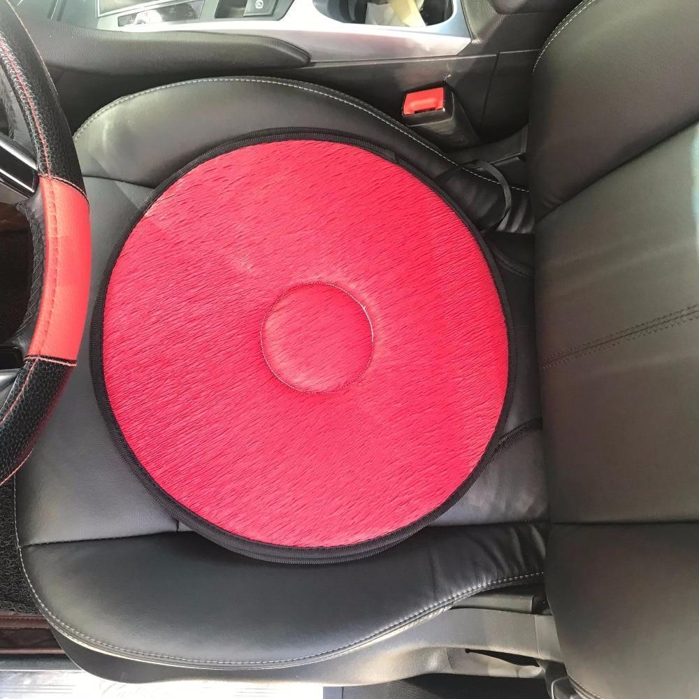 360° Rotating Memory Foam Seat Cushion – Car & Chair Aid