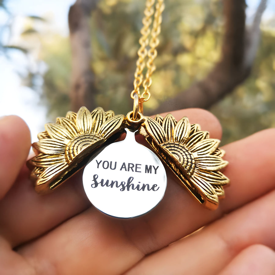 Sunflower Necklace For Women