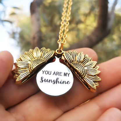 Sunflower Necklace For Women