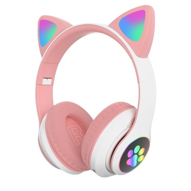 Cute Cat Ear Wireless Headse