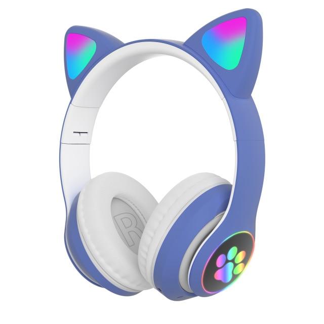 Cute Cat Ear Wireless Headse