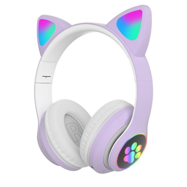 Cute Cat Ear Wireless Headse