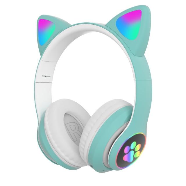 Cute Cat Ear Wireless Headse