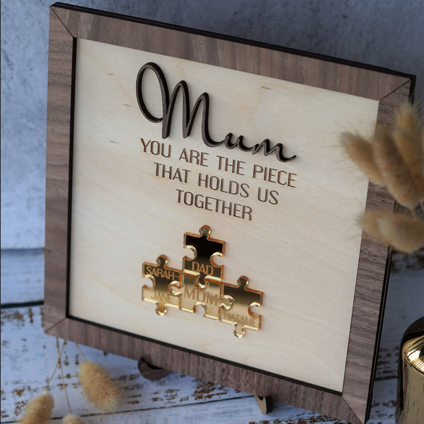 💕 Mum You Are the Piece that Holds Us Together 💕 Puzzle Sign (NEW)