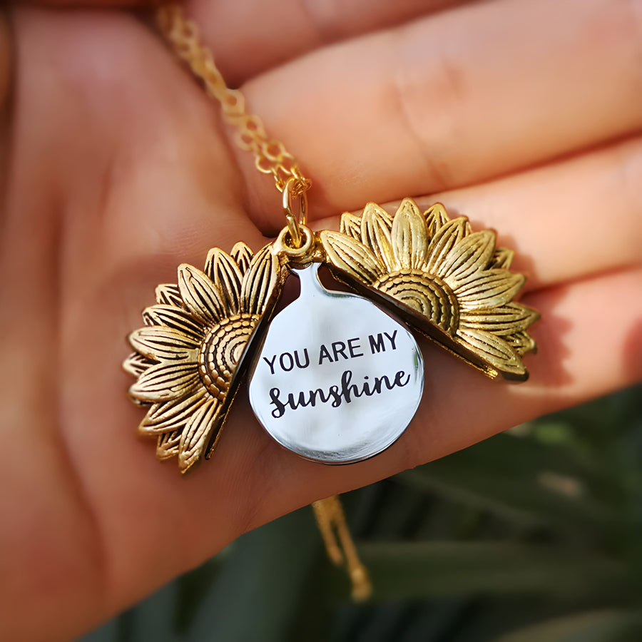 Sunflower Necklace For Women