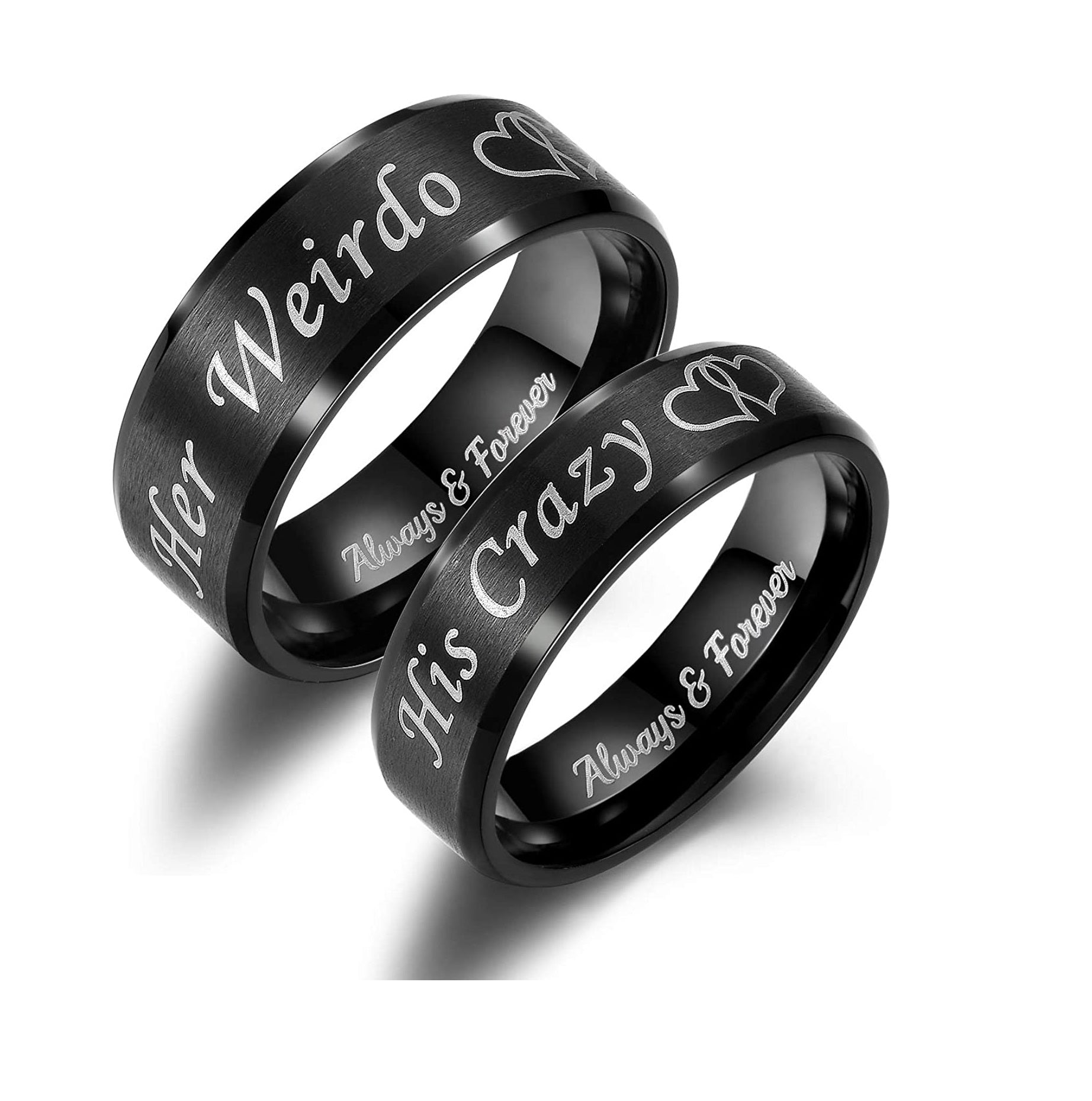 Personalized Couples Ring