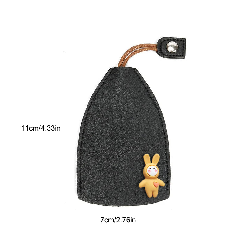 Cute PU Leather Car Key Case Cover