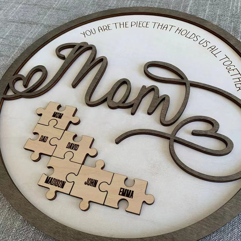 💕 Mum You Are the Piece that Holds Us Together 💕 Puzzle Sign (NEW)