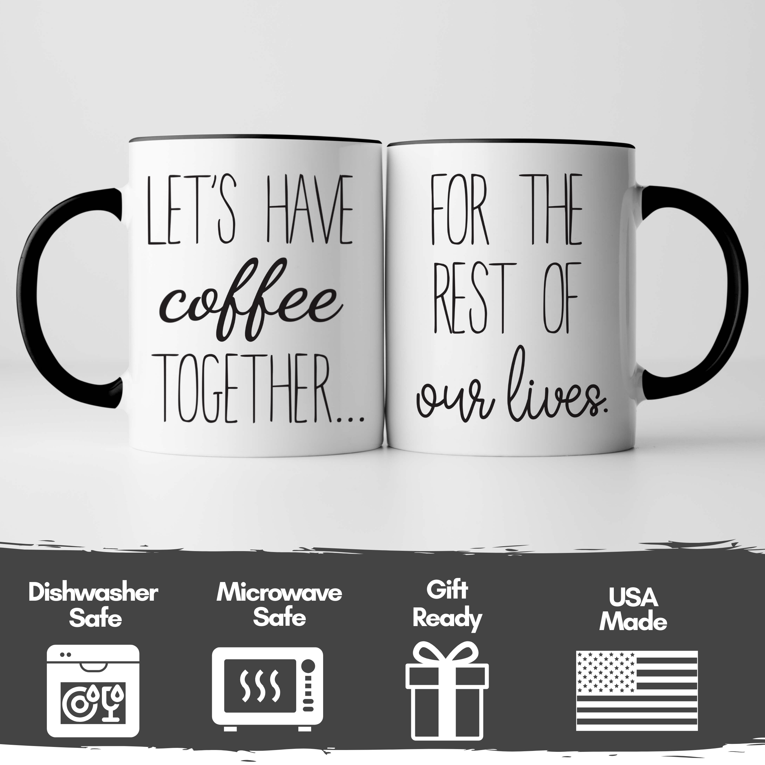 Lets Have Coffee Mug Set