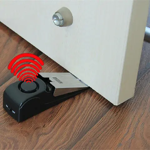 Door Stop Alarm- Portable Traveling Security