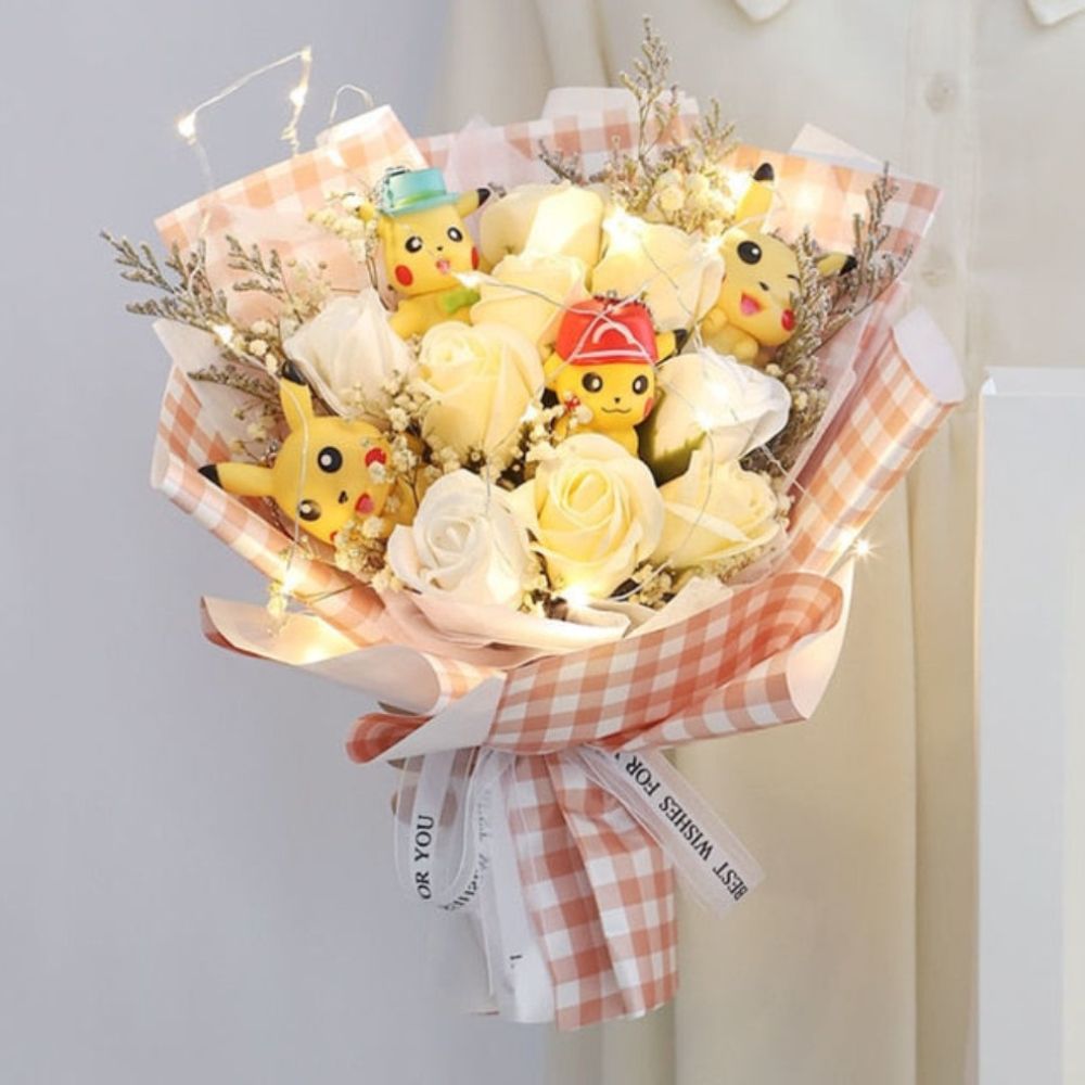 Beautiful Hello Kitty Bouquet Flowers