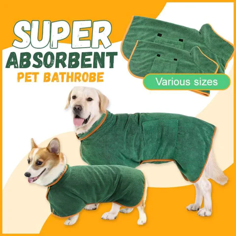 Pet Warming Bathrobe