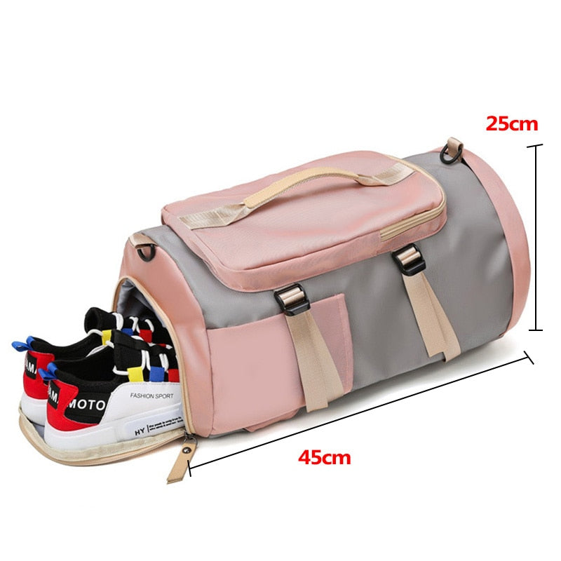 Women Travel Handbag Duffle Bag Gym Overnight Shoulder Tote Carry on Luggage Bag