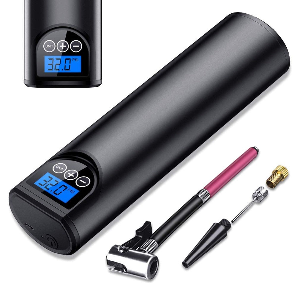 12V Portable Cordless Digital Air Pump Car Tire Inflator Rechargeable 150PSI