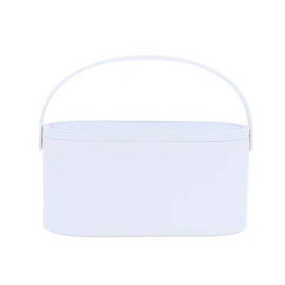 Travel Cosmetic Organizer with LED Mirror