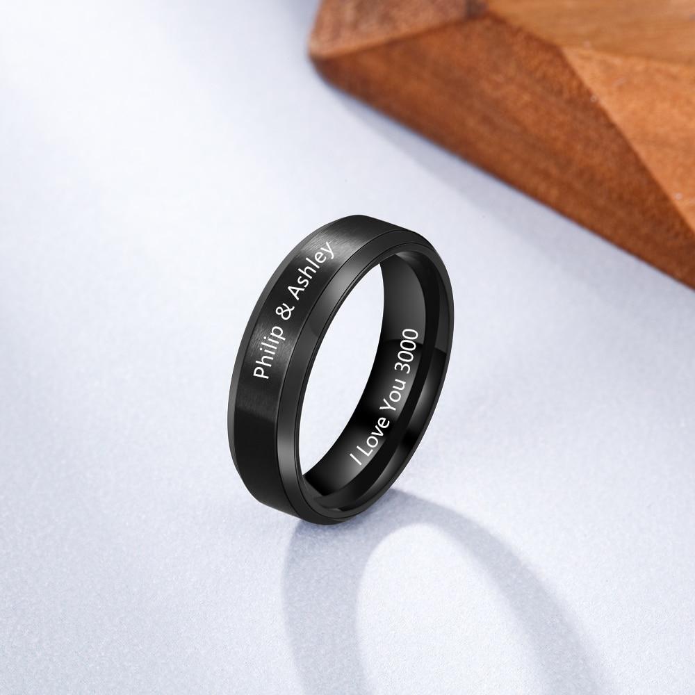 Personalized Couples Ring