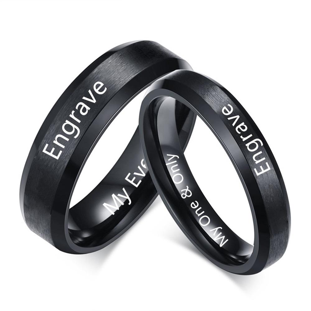 Personalized Couples Ring