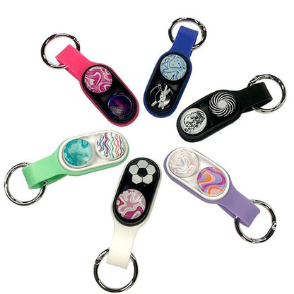 Pop Up Hand Spinner Elastic Poping up Magnetic Fidget Toy