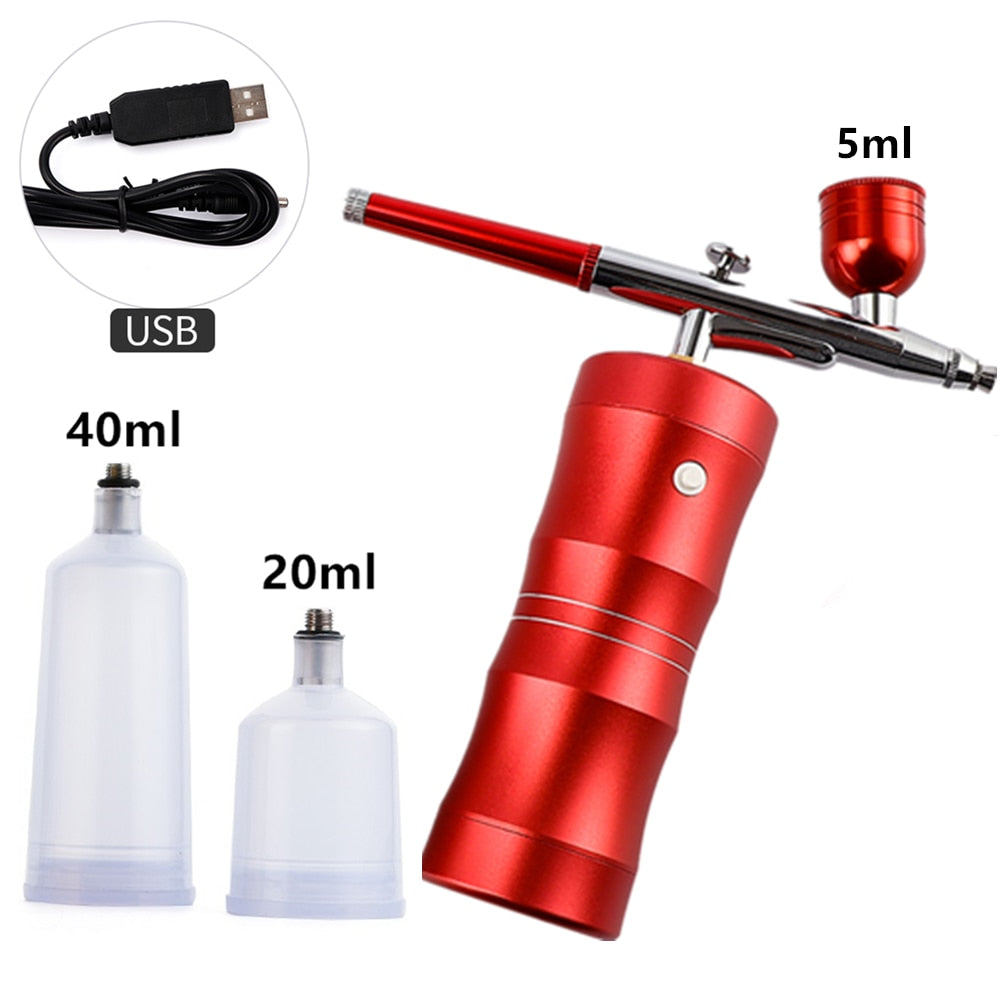 PORTABLE AIRBRUSH MAKEUP KIT