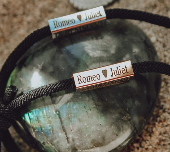 Forever Bracelet™ -CUSTOM NAMES & DATE ENGRAVED (2P/Set) - Gift couples