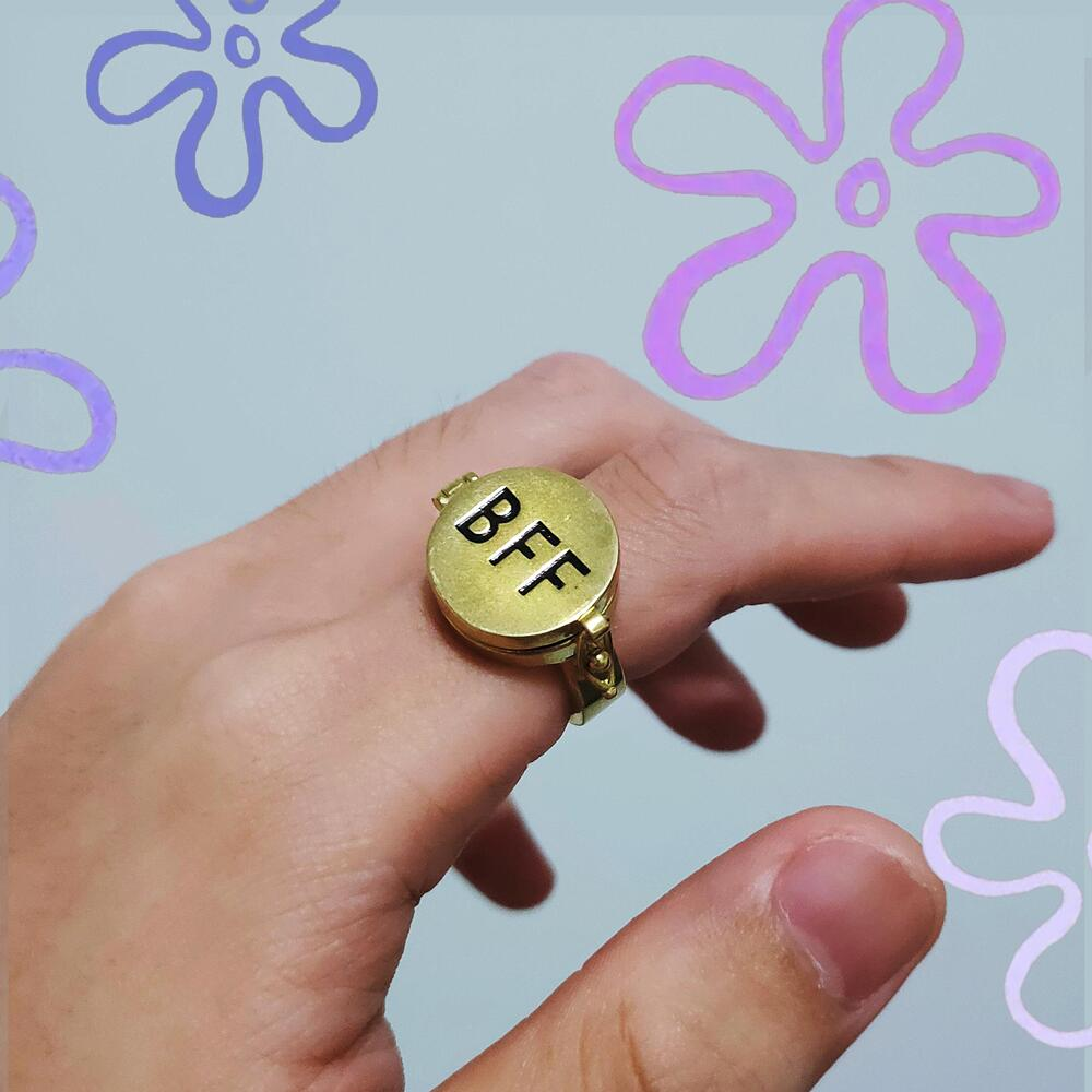 Best Friends Forever BFF Ring