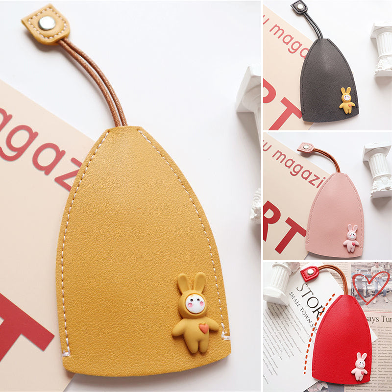 Cute PU Leather Car Key Case Cover