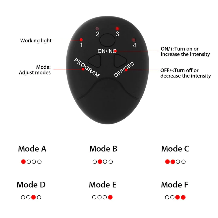 EMS Hip And Buttocks Intelligent Stimulator Trainer