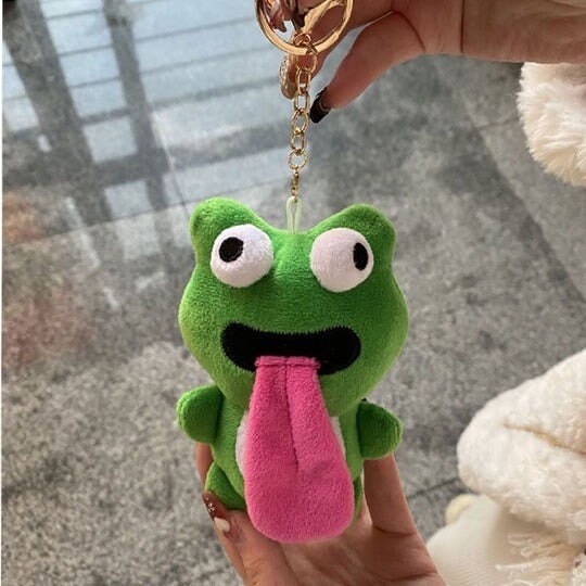 Magnetic Frog Couple Keychain