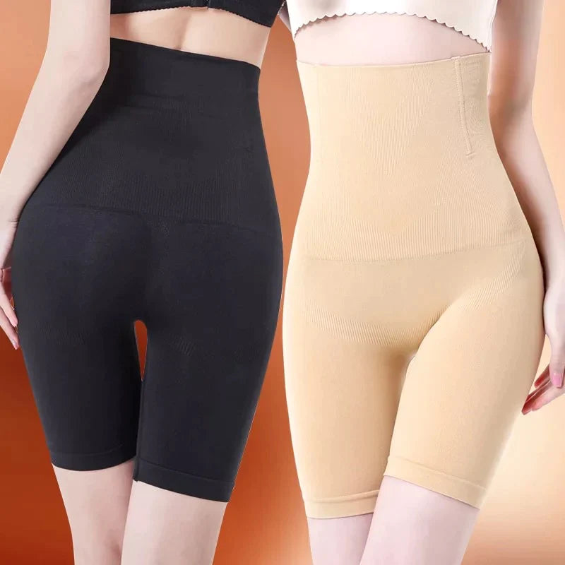 Women’s High Waist Shapewear Shorts - Shapermint Slimming Tummy Control with Boning