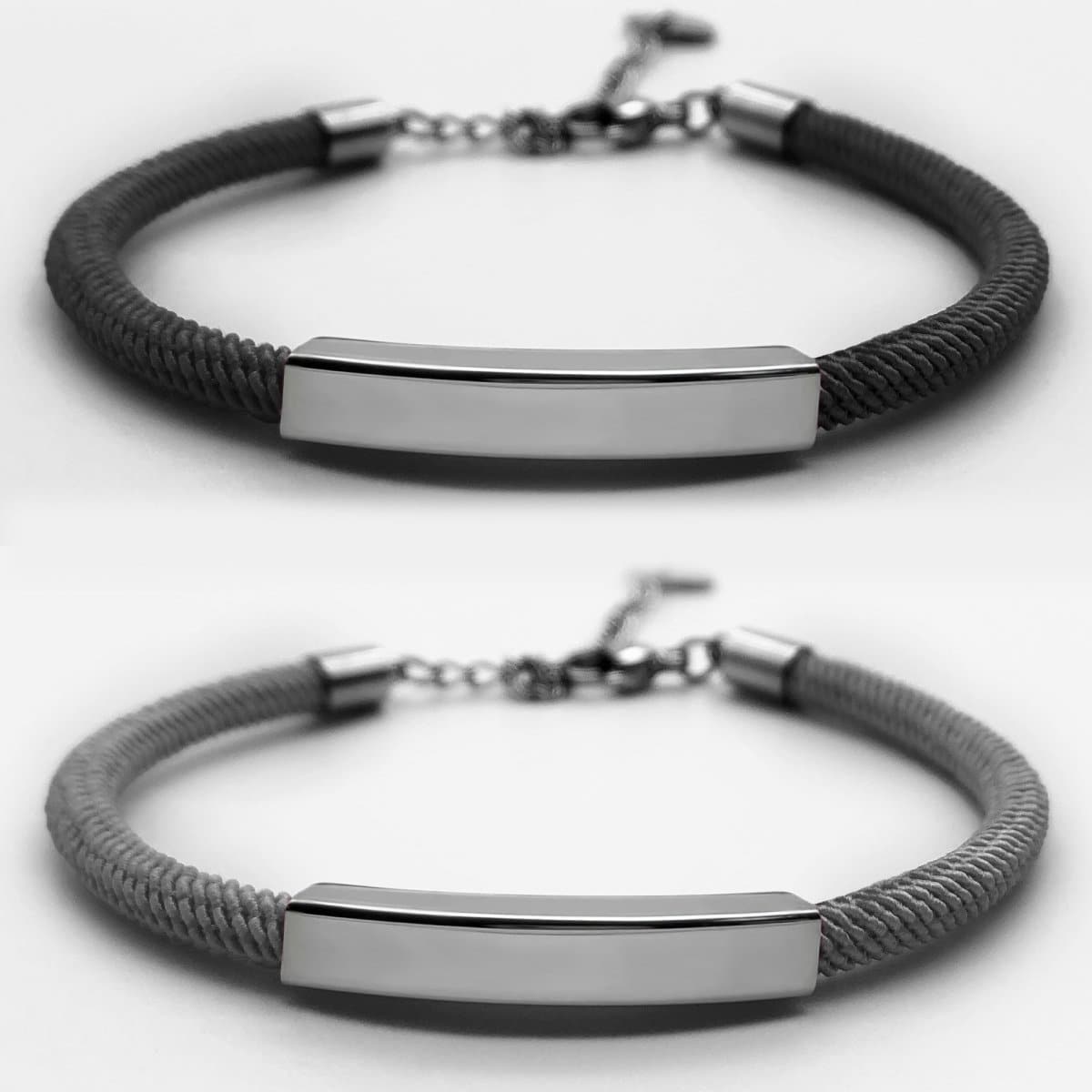 Personalized Couple Bracelets Plus Magnets