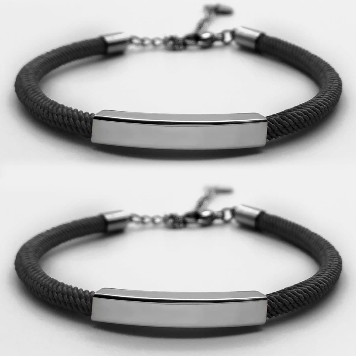 Personalized Couple Bracelets Plus Magnets