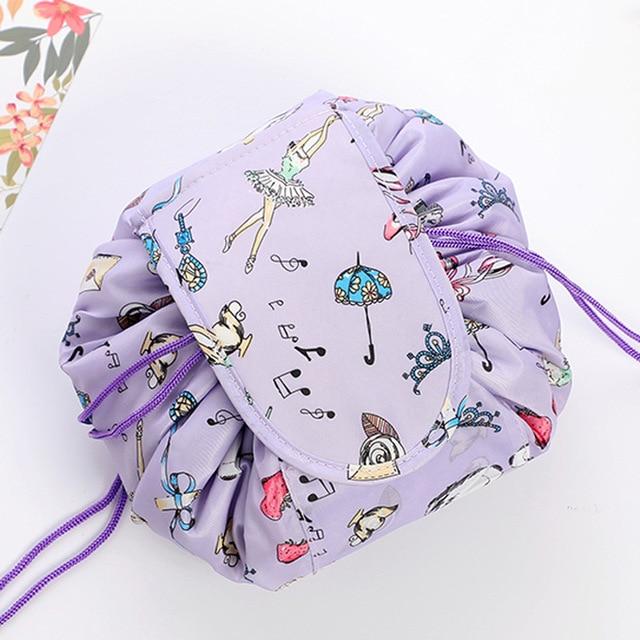 Magic Drawstring Cosmetic Travel Makeup Bag