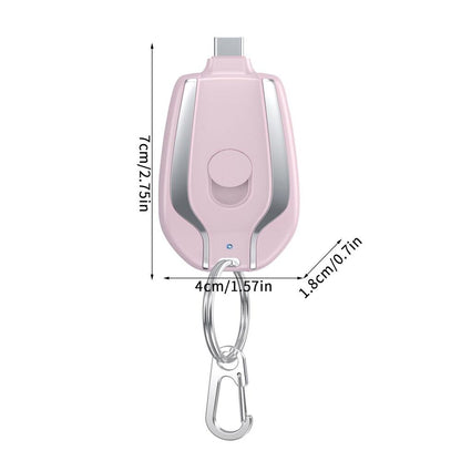 Emergency Phone Charger Keychain