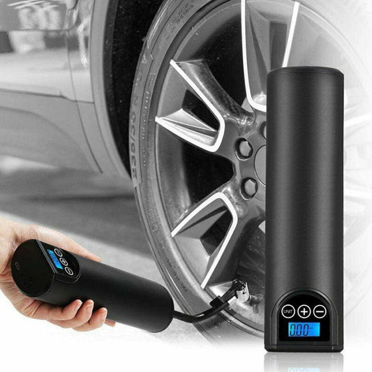 12V Portable Cordless Digital Air Pump Car Tire Inflator Rechargeable 150PSI