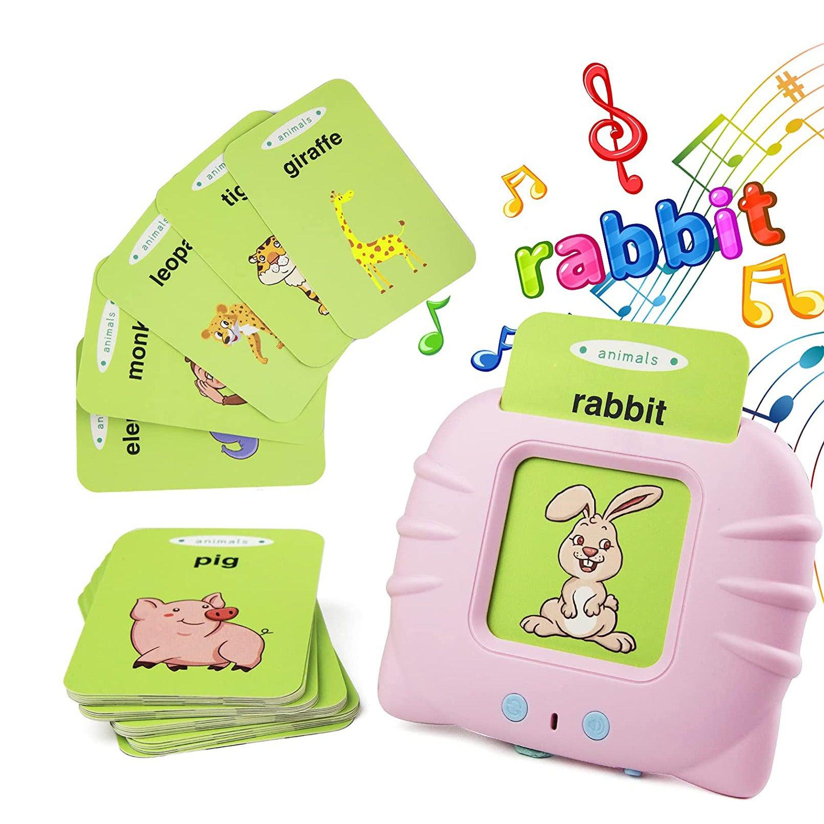 Children Portable Educational Learning Cards Machine