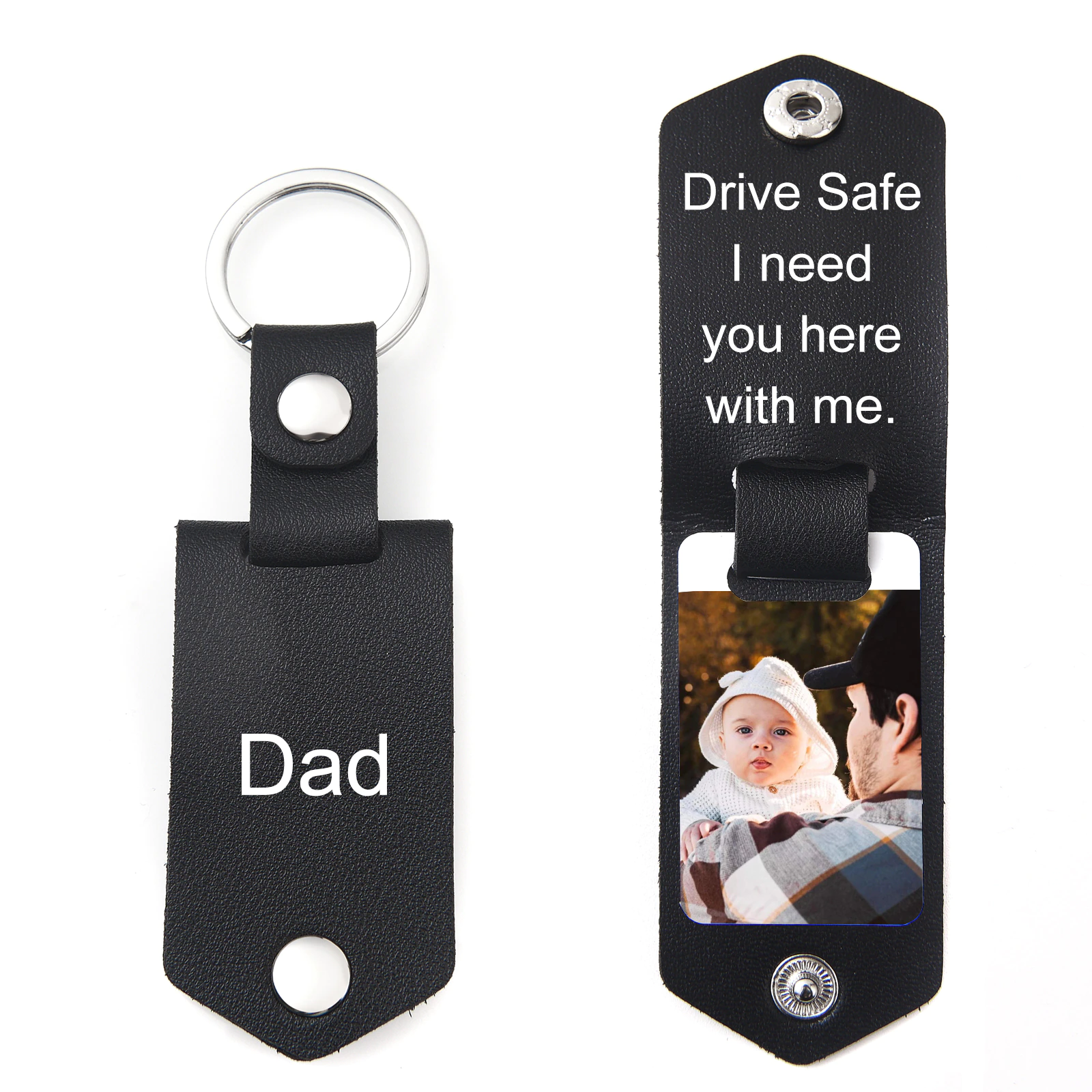 Personalized Photo Keyring