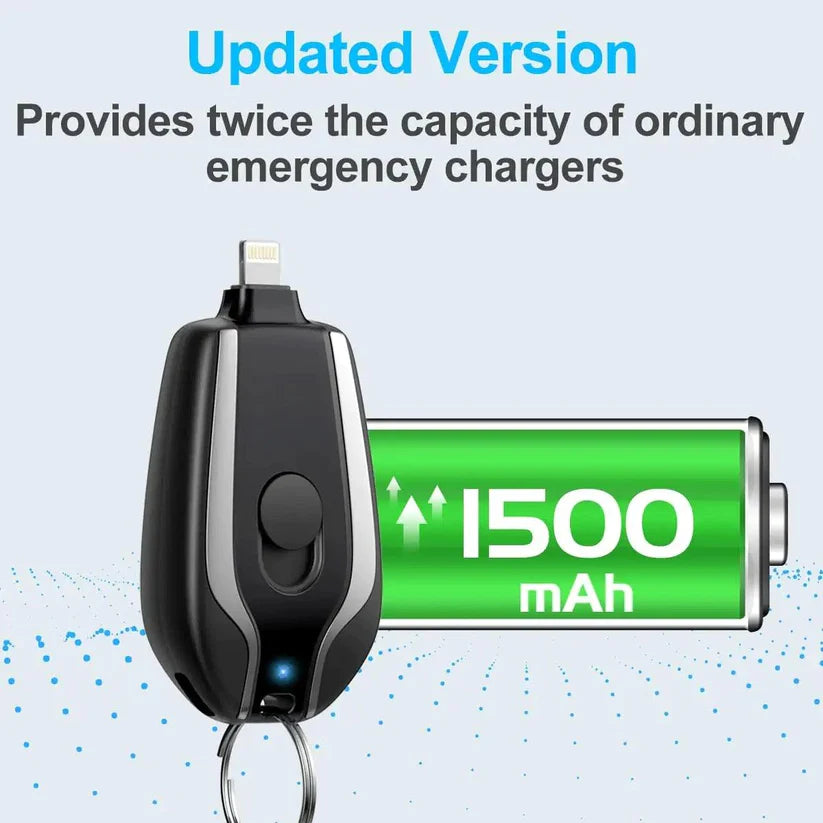 Emergency Phone Charger Keychain